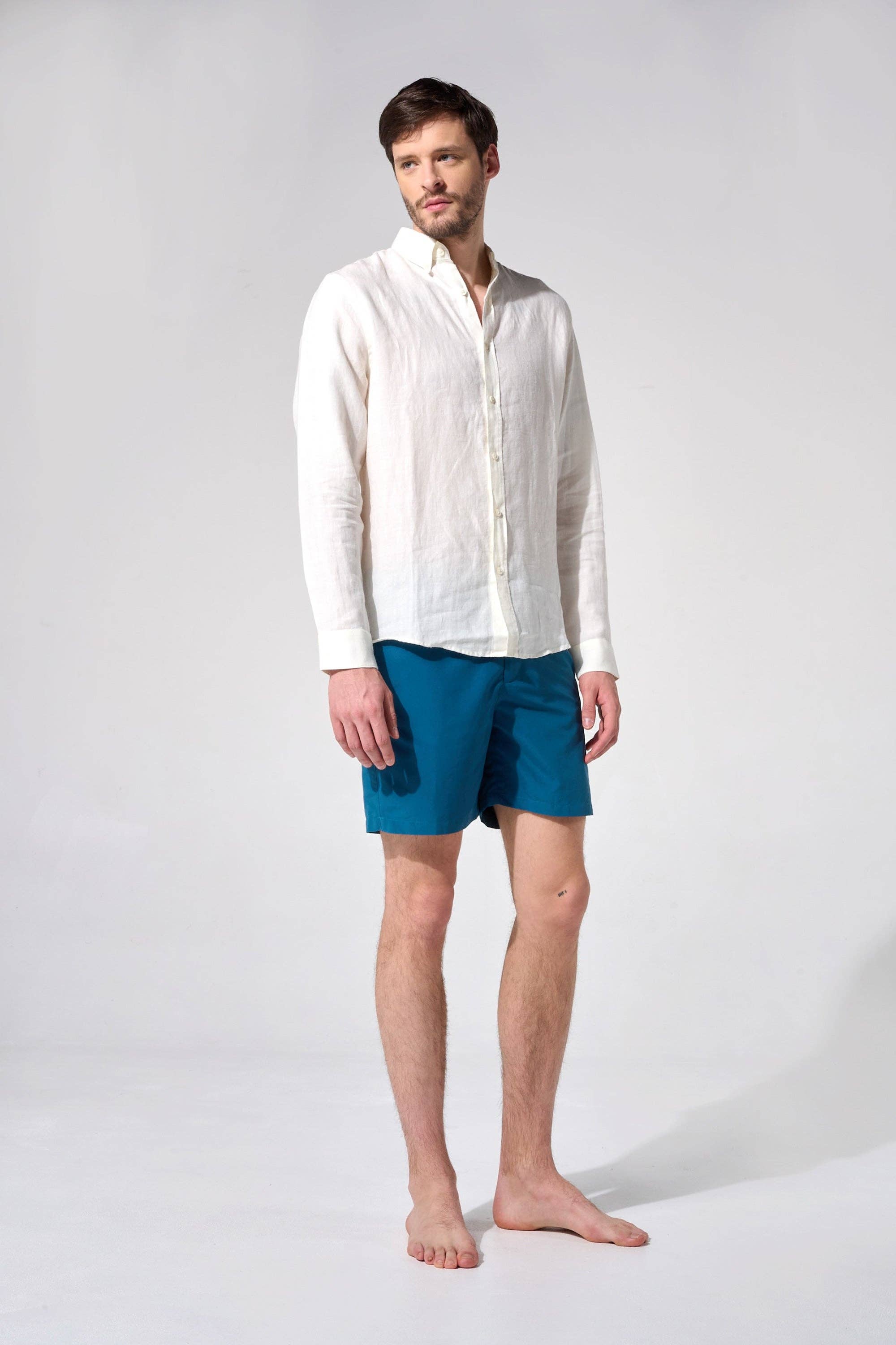 APNEE - Wholesale Swim Shorts - Men's - Swim shorts - Enzo duck blue2