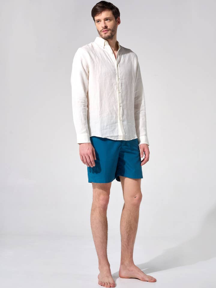 APNEE - Wholesale Swim Shorts - Men's - Swim shorts - Enzo duck blue2