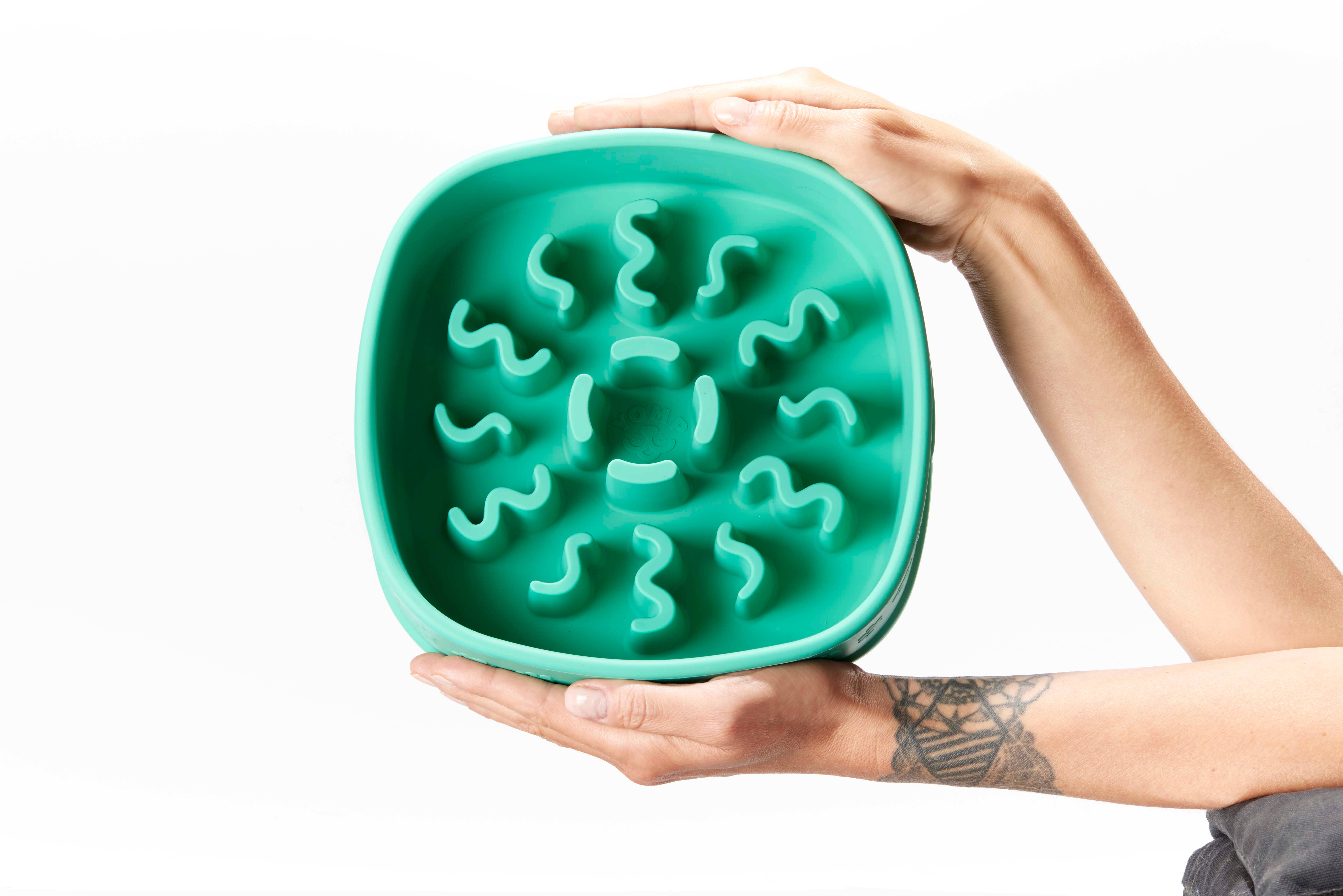 Yomp - Wholesale Pet Bowl - Cat/Dog - Yomp BetterFeeder: Dishwasher-Safe Slow Feeder Bowl for Dogs2