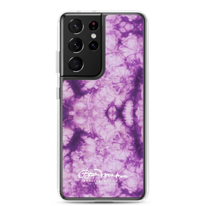 Coque Samsung Tie-Dye Violet (sélectionnez le modèle) pour la vente par BettinaMarksCollections