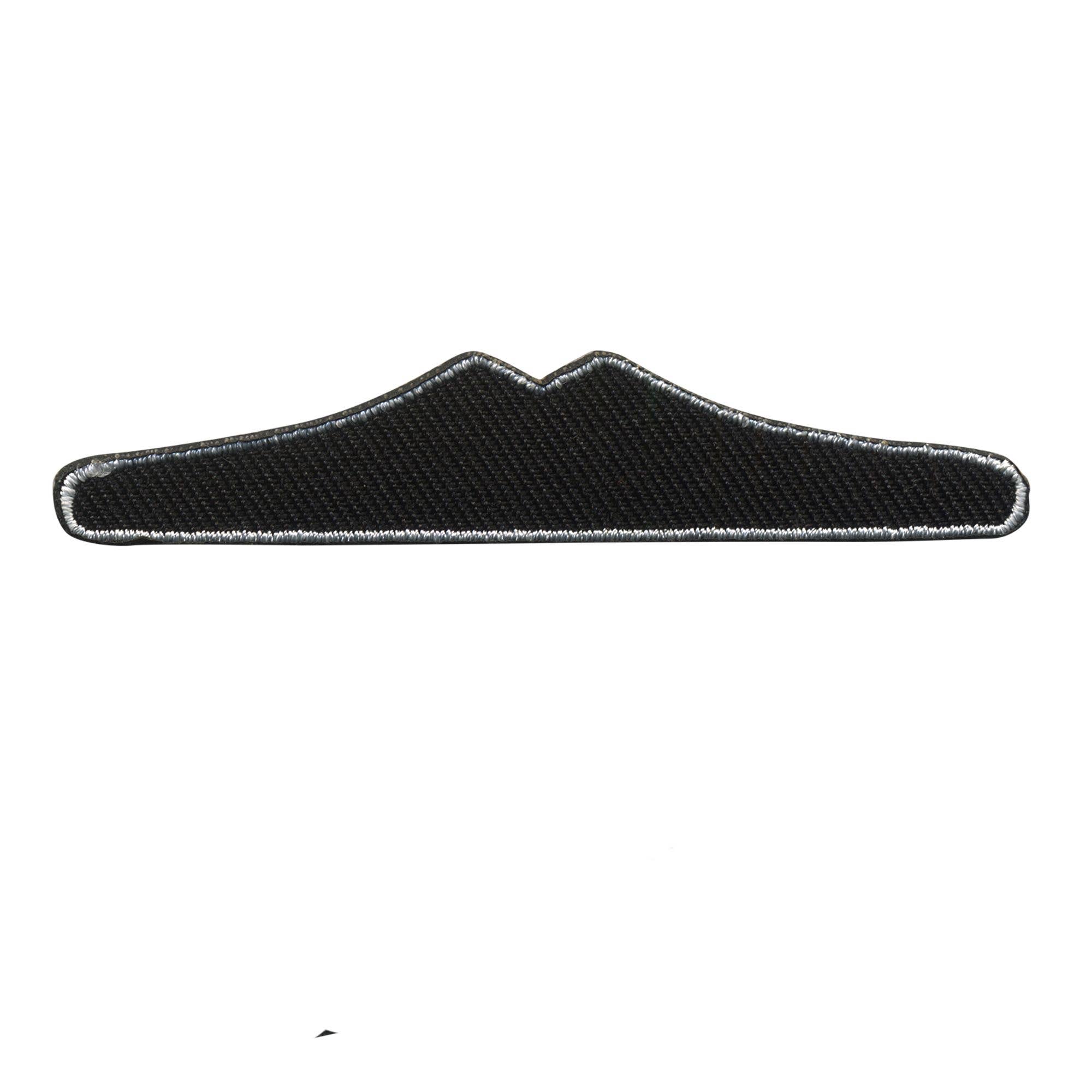 Tribal Trade GmbH - Wholesale Patch - Mustache straight slim mustache patch sticker0