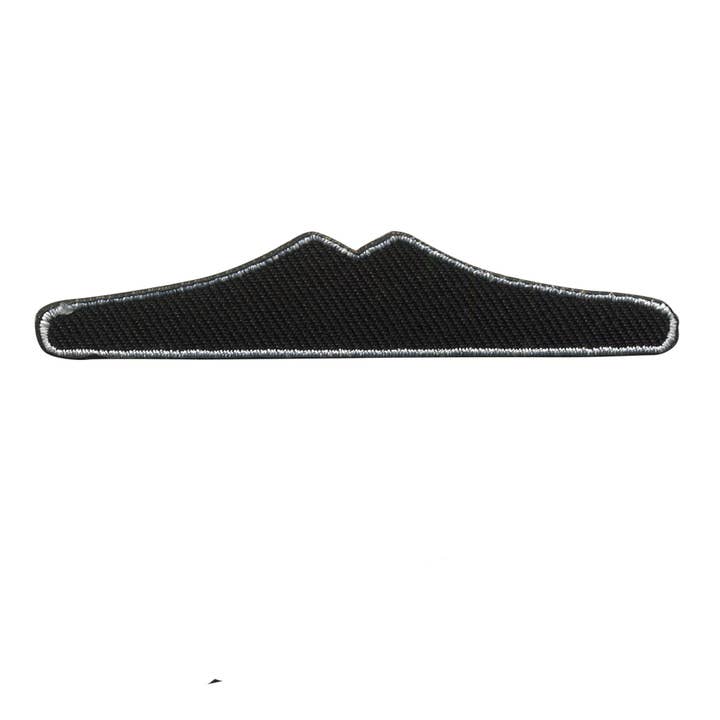 Tribal Trade GmbH - Wholesale Patch - Mustache straight slim mustache patch sticker