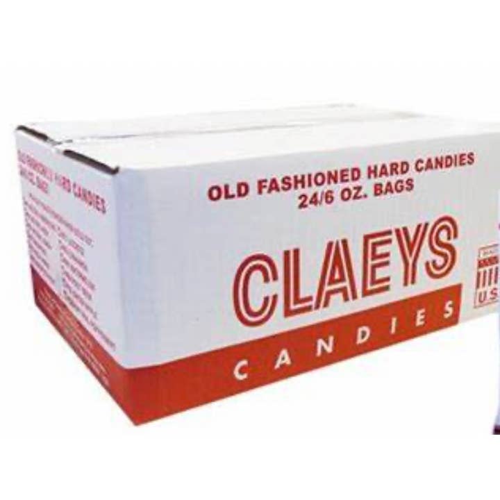O'Shea's Candies Sweet Shop - Wholesale Hard Candy - Nostalgic 1919 Old Fashioned Claeys GINGER Sanded Hard Candy2