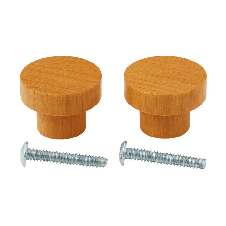 6 boutons d'armoire en bois antique - Poignées en bois pour la vente par Atelier HM Design