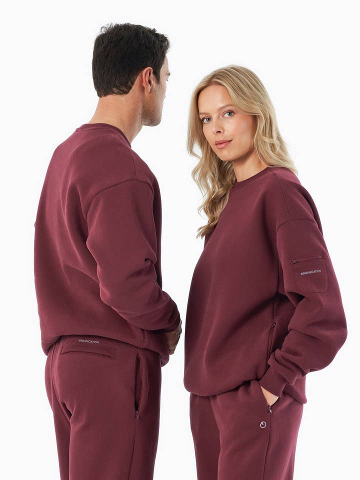 SAYLORR | Sudadera de viaje unisex Essentials de algodón orgánico y poliéster reciclado para venta al por mayor de ORGANICATION