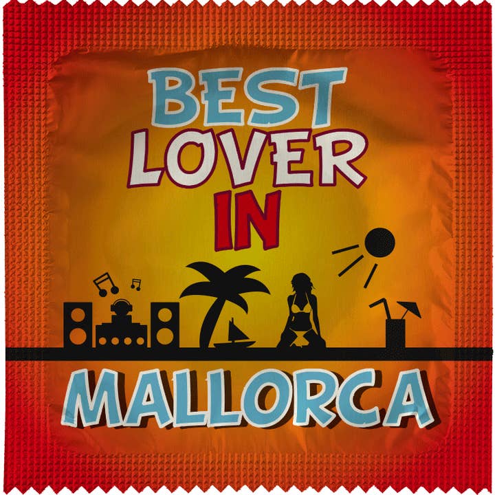 CALLVIN EU - Wholesale Gag Gift/Novelty Gift - Condom : Préservatif: Best Lover In Mallorca1