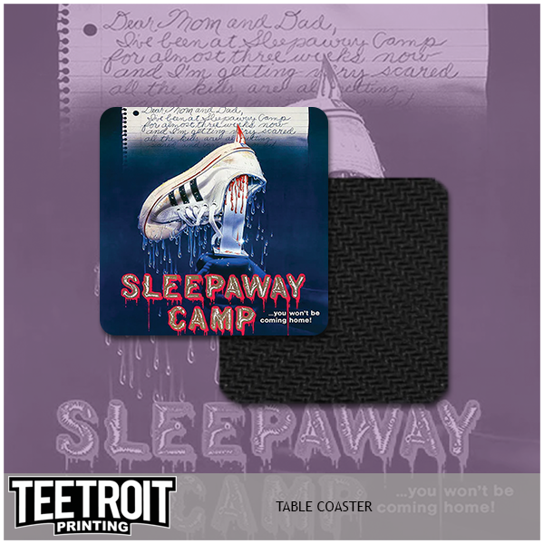 Teetroit Printing LLC - Wholesale Onderzetters - Horror tafelonderzetters per set van 20, zelf designs kiezen26