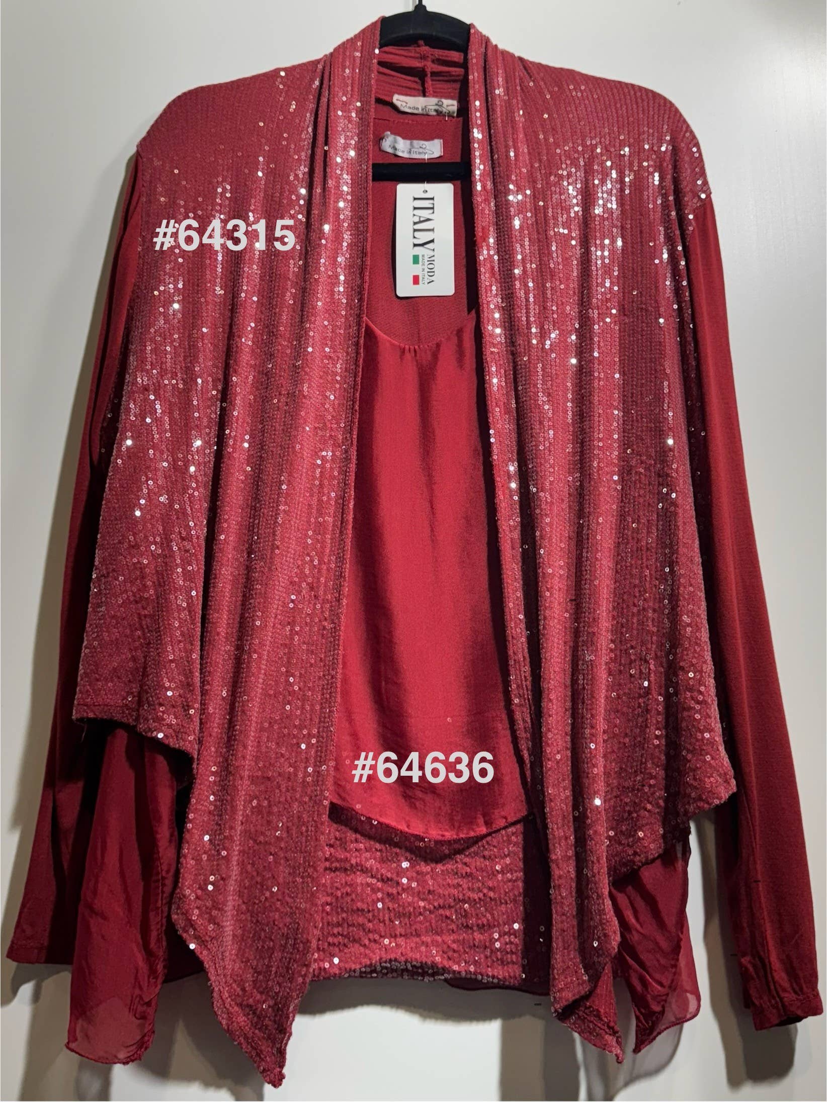 Dance in Paris - Wholesale Dress - Women's - Dress- Silk Maxi with Sequenced V-Neck10