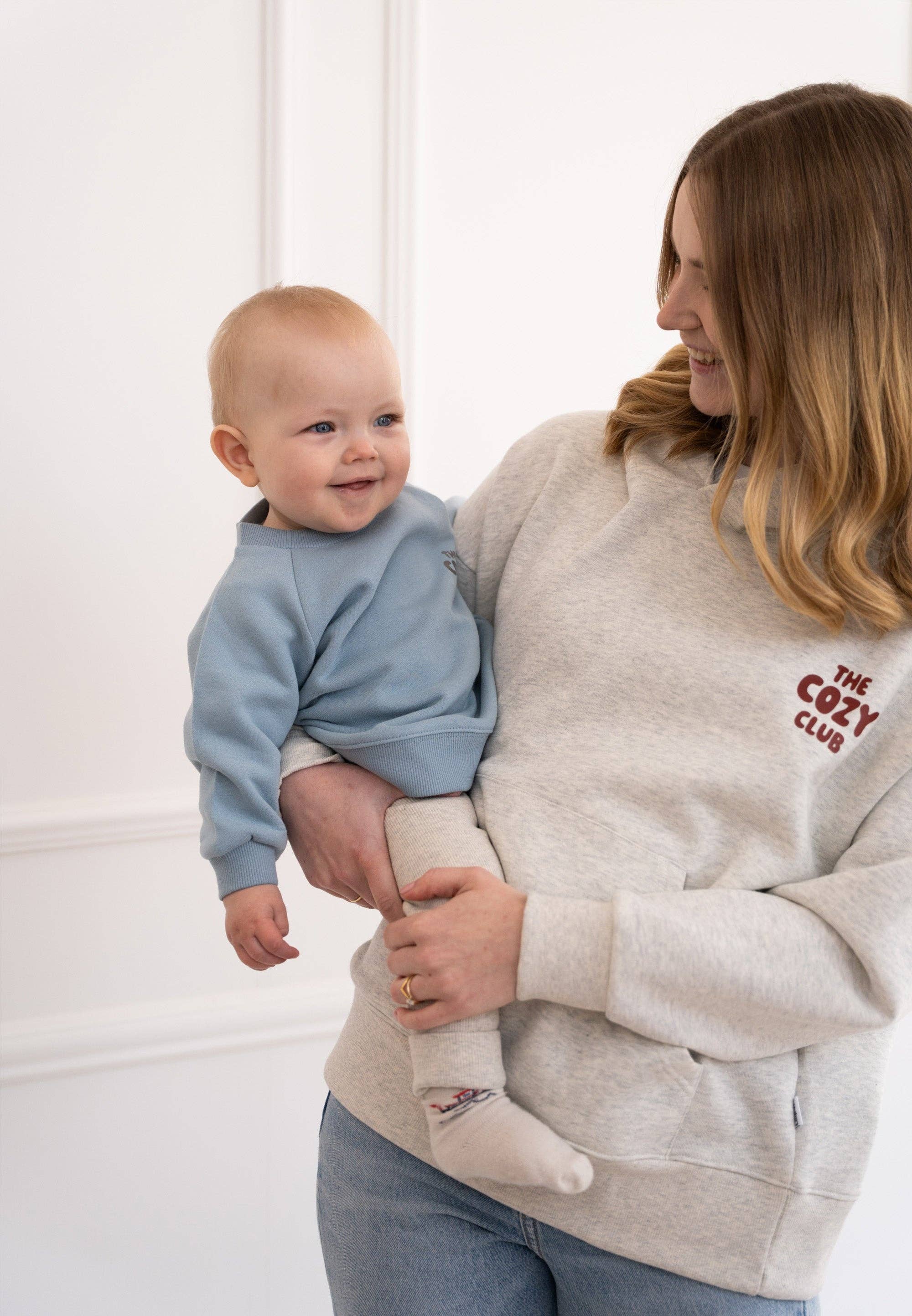 Liliput - Wholesale Sweatshirt - Kids - Cozy Club light blue Mini and Me Edition1