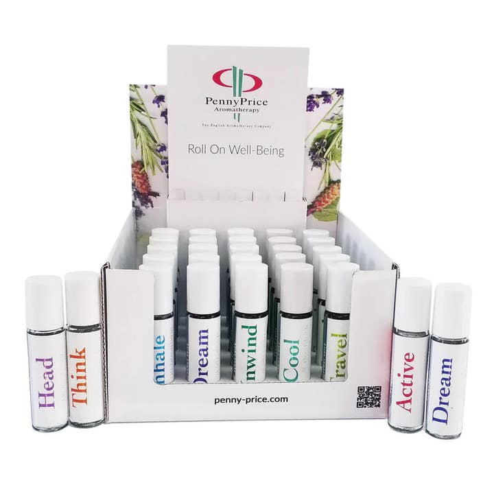 Penny Price Aromatherapy – Großhandel Aromaöl-Roll-on – Aromatherapie-Roller-Ball-Theke