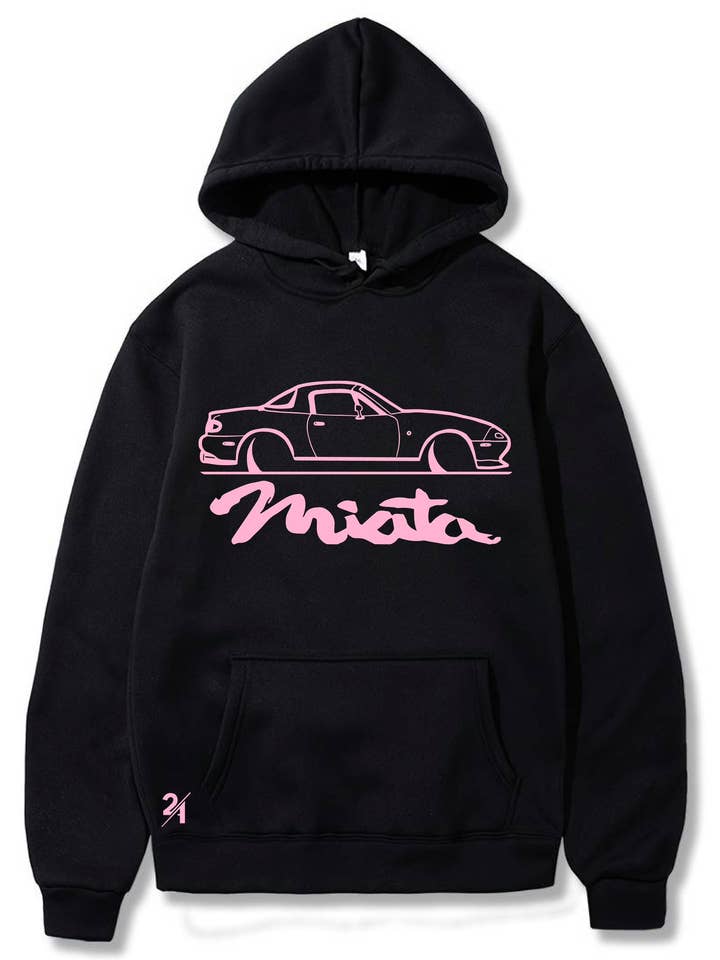 HOODIE MIATA rosa por atacado de 21autocrew
