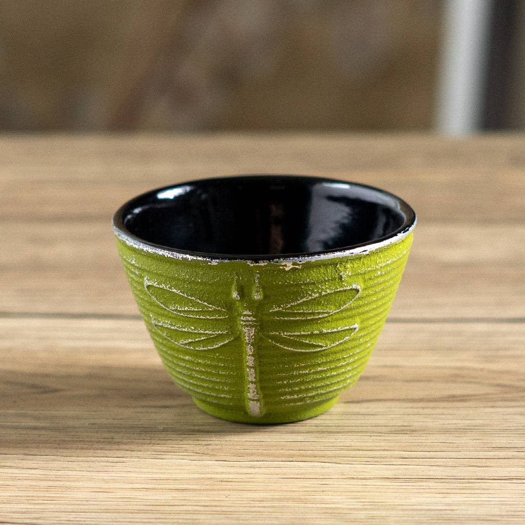 Urban Tokyo - Vendita all'ingrosso Tazza da tè/caffè - Tazza da tè in ghisa Green Dragonfly da 4oz (1/36)4