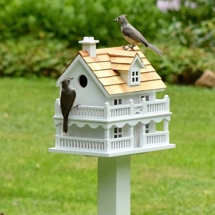 Home Bazaar - Wholesale Bird House - Novelty Cottage Birdhouse