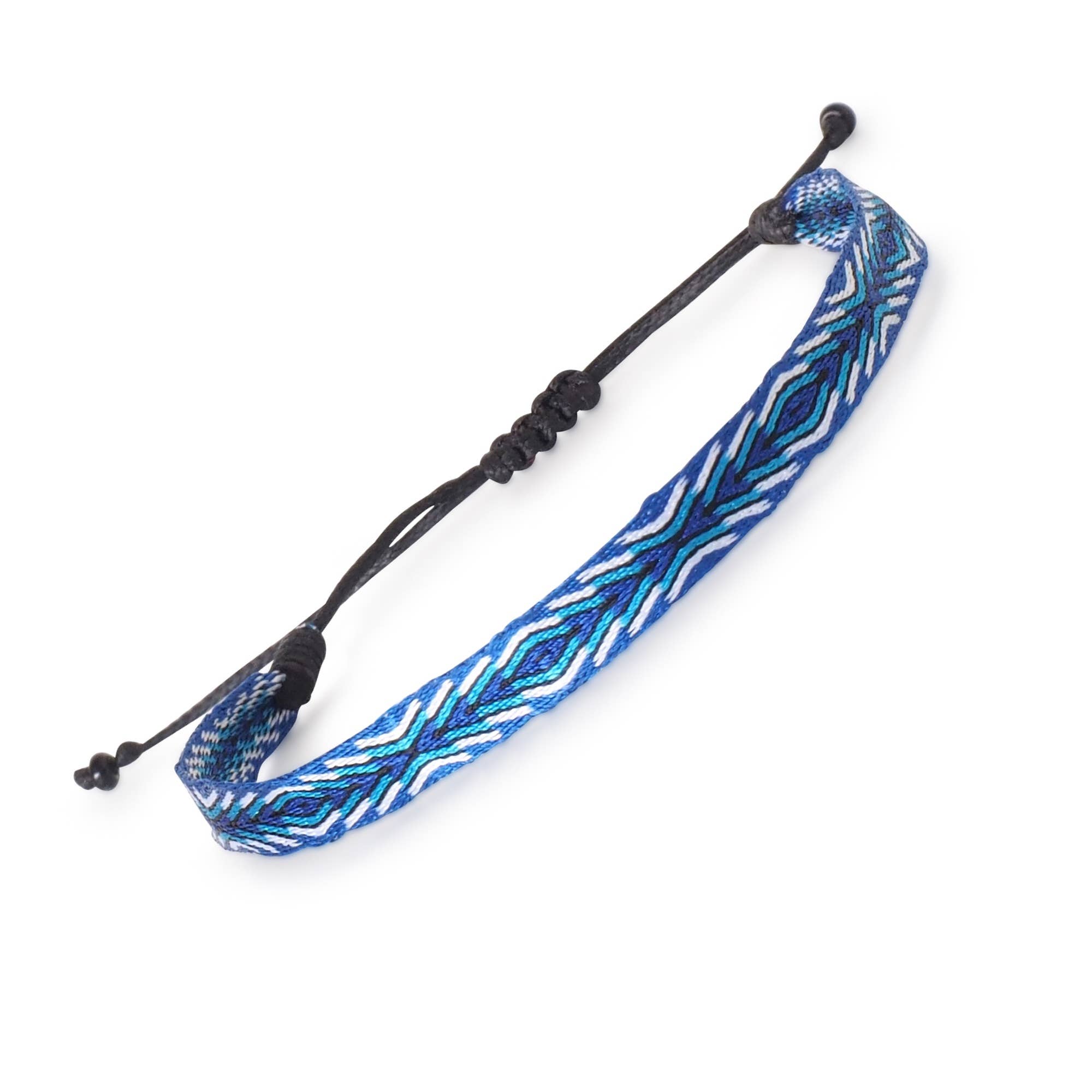 Makarla - Handmade Colombian Jewelry - Wholesale Woven/Braided Bracelet - Mens Surfer Bracelet | Stackable Bracelet | Waterproof | 6