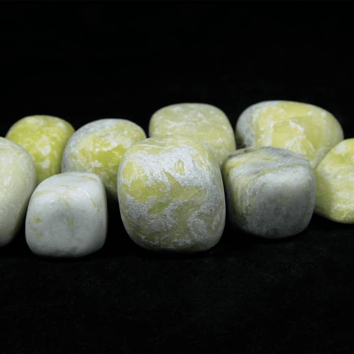 Cold River Mining - Wholesale Spiritual Stone/Crystal - 1lb of Tumbled Large Serpentine (33mm-50mm)
1