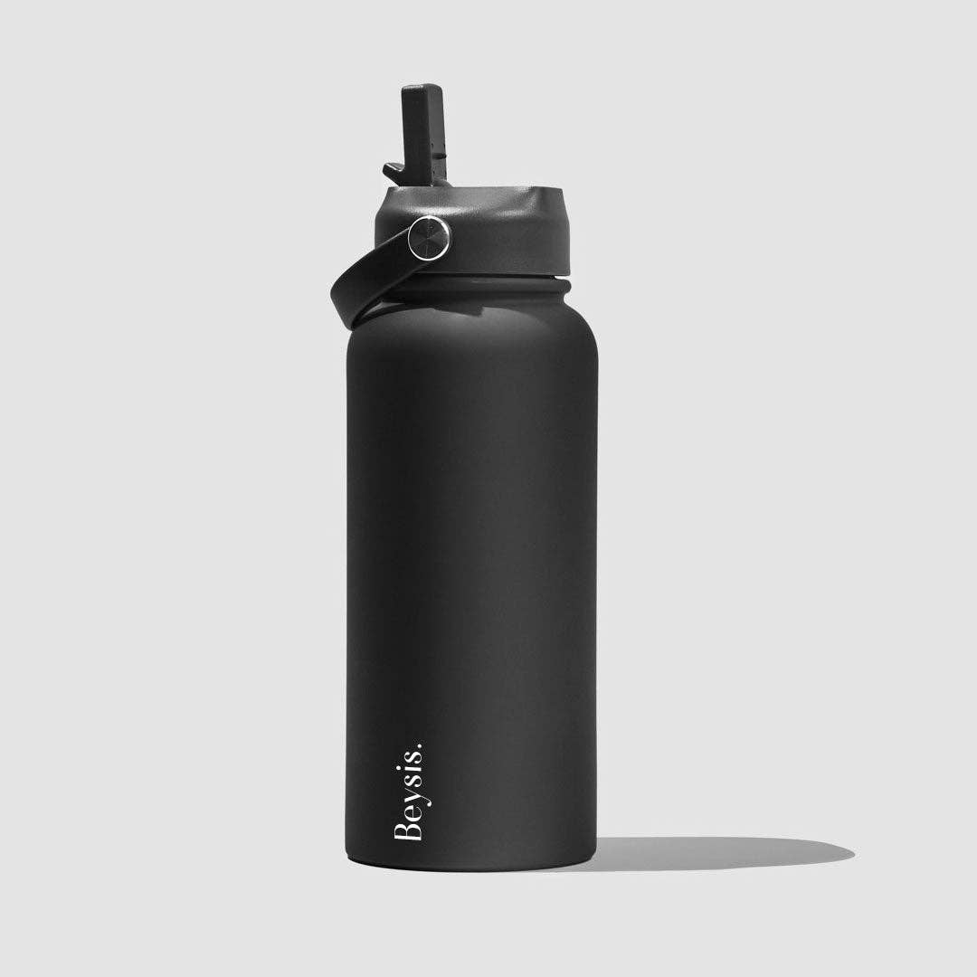 Beysis – wholesale Vattenflaska – 30,5 oz / 900 ml flaska med sugrör45