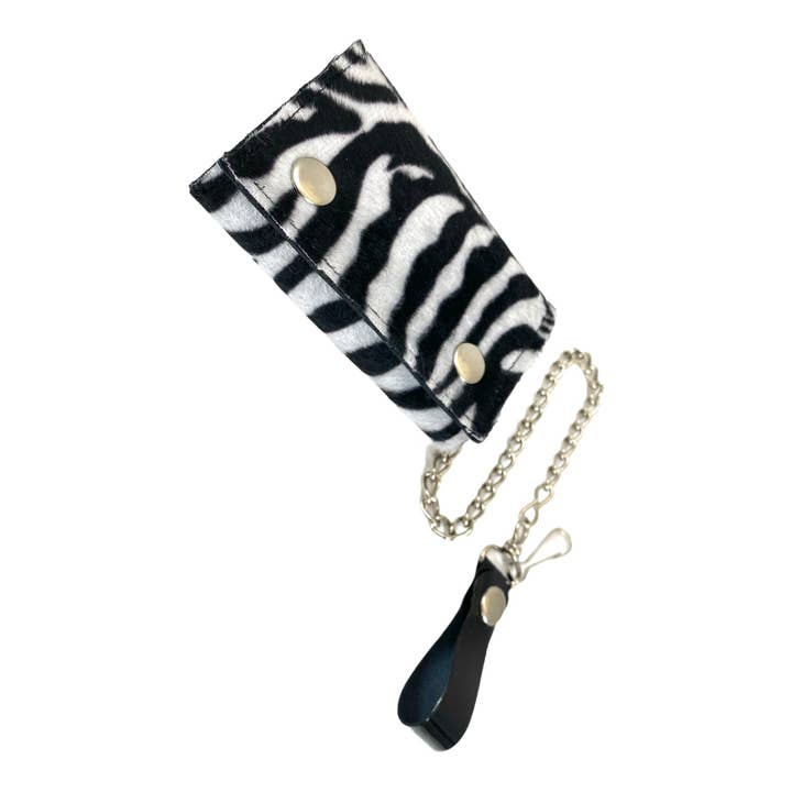 Funk Plus - Vendita all'ingrosso Portafogli - Donna - Portafoglio leopardato peloso WF-LEO con interno in vera pelle15