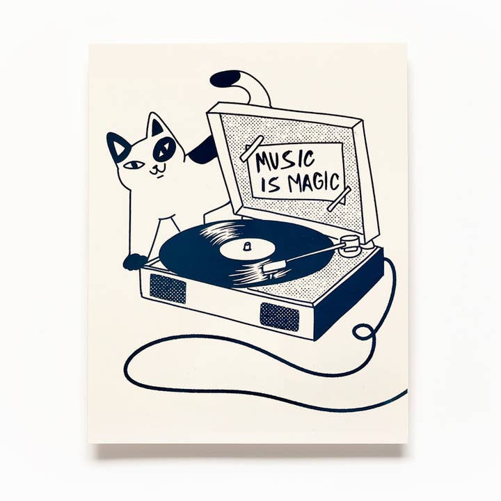 Impression de la musique est magique pour la vente par Secret Planet