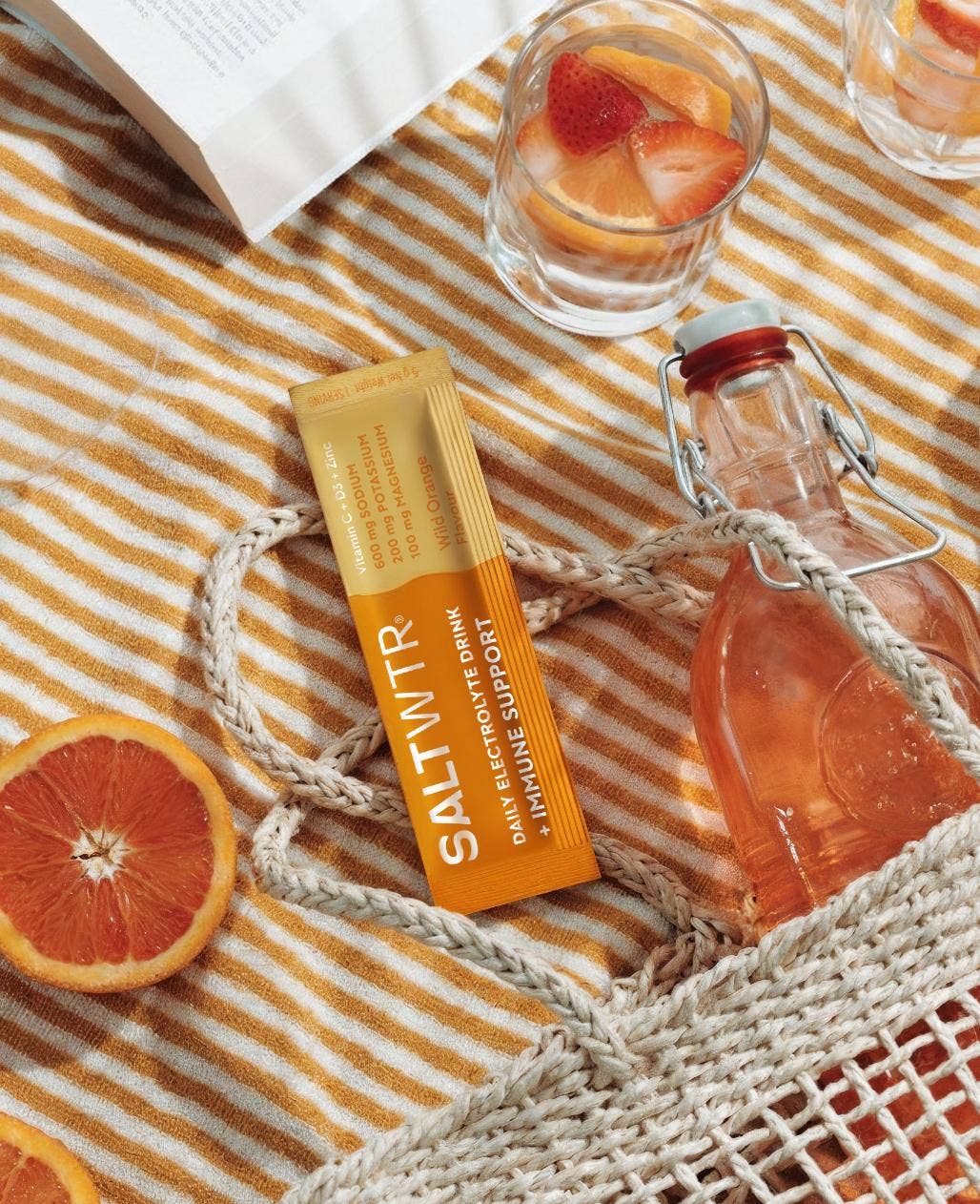 SOiL Organic Aromatherapy and Skincare - Wholesale Powdered Health Drink - SaltWTR Daily Functional Electrolytes - Variety Pack3