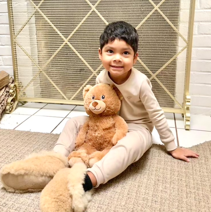 Beige Beige pyjamaset voor jongens in Pima-katoen voor groothandel op Faire0