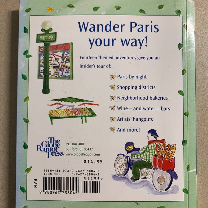 National Book Network - Wholesale Book - Adult - Wandering Paris: A Guide to Discovering Paris Your Way