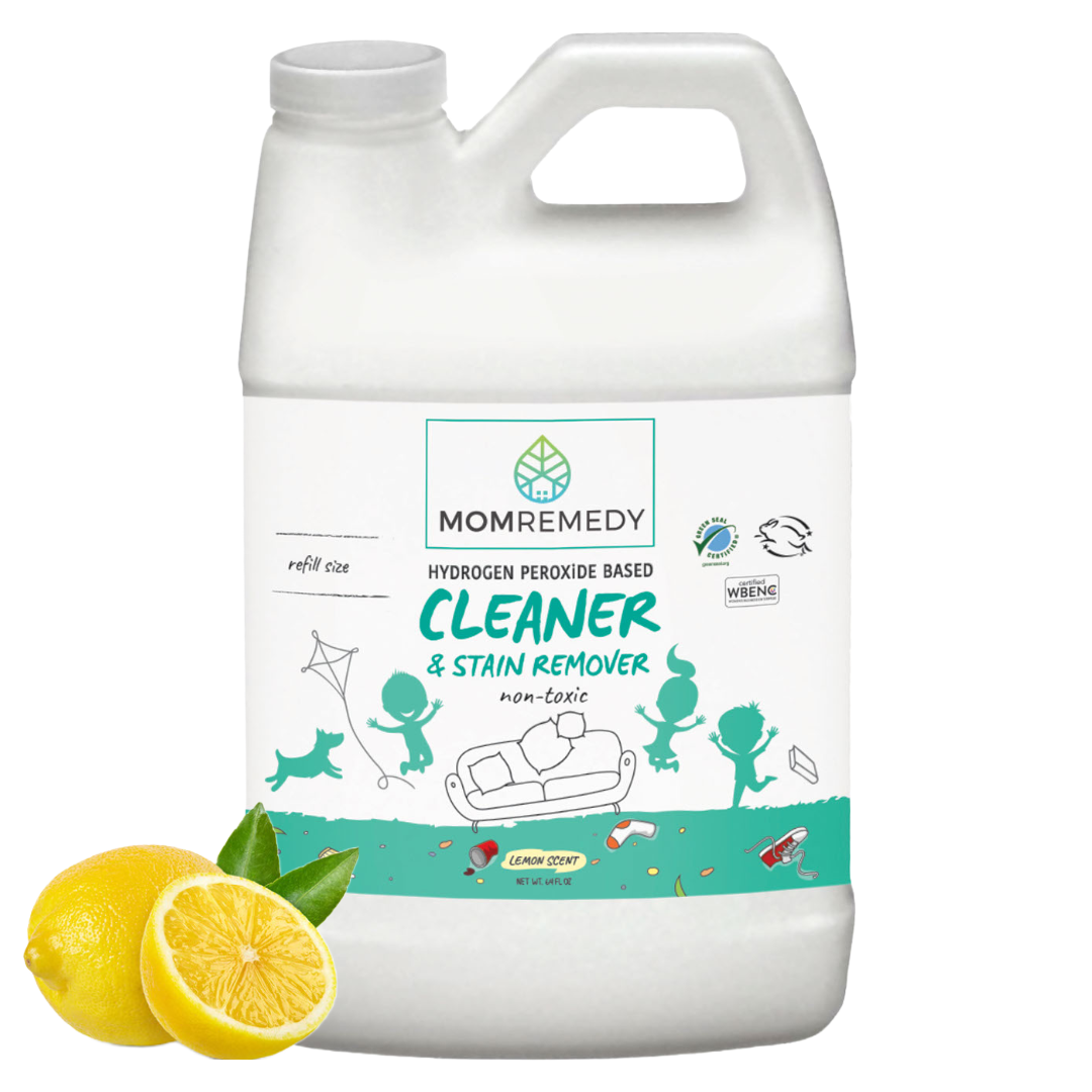 MomRemedy - Wholesale Multi-Surface Cleaner - Hydrogen Peroxide based Cleaner & Stain Remover - 64oz6