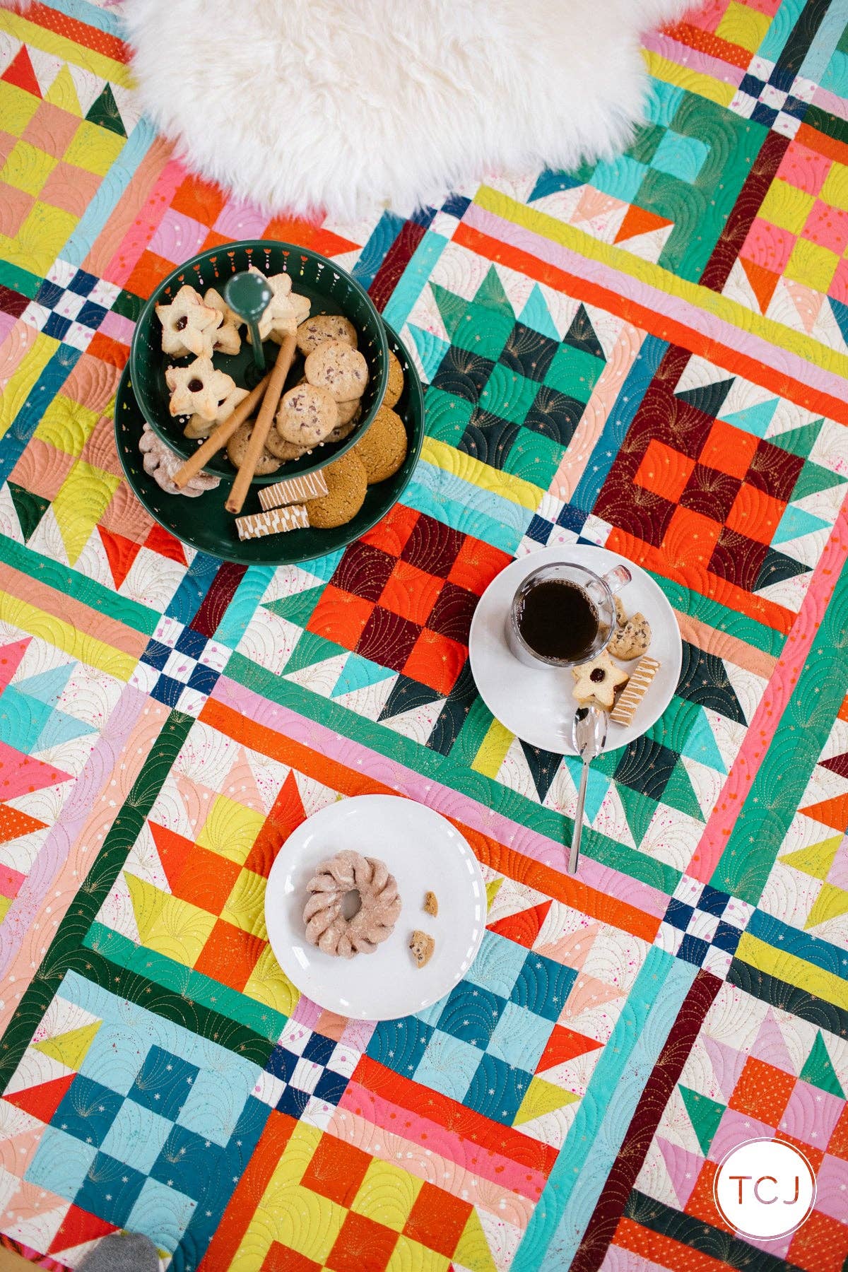 Then Came June - Wholesale Craft Sewing Kit - Goldie Quilt Pattern - Printed6