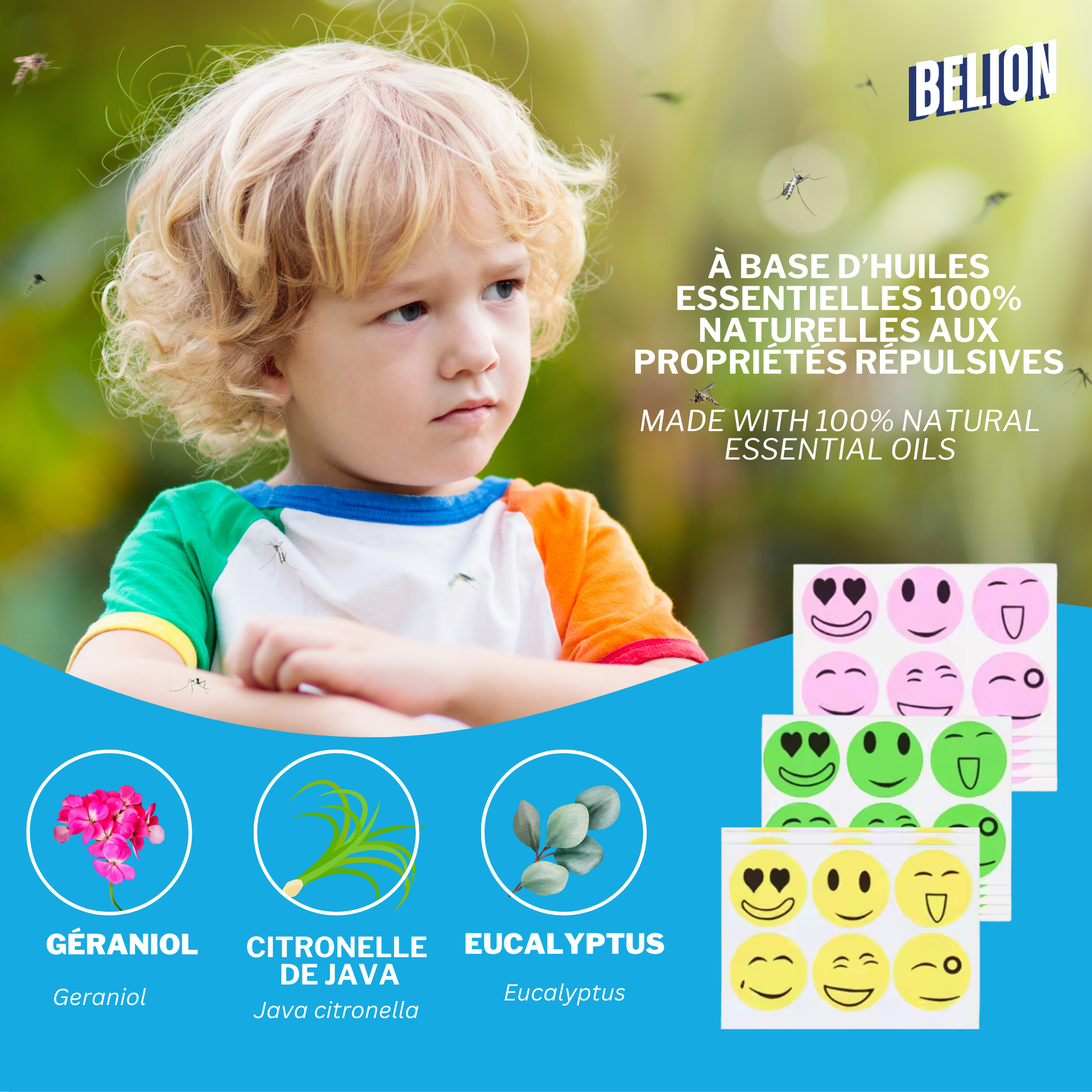 LITTLE RITUEL SAS - Venta al por mayor Repelentes de insectos - Parche Antimosquitos 100 % Natural - 90 Unidades4