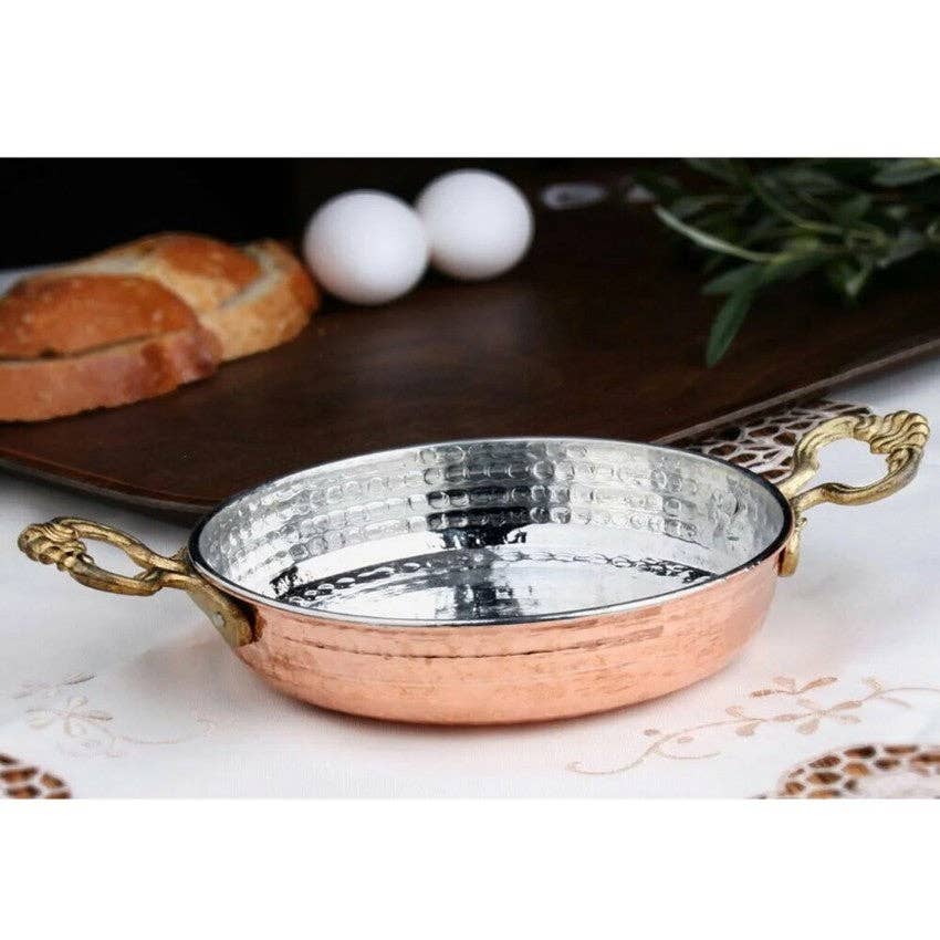 Hakan - Wholesale Pan - Copper Egg Pan, Copper Sahan Pan, 4 Options1