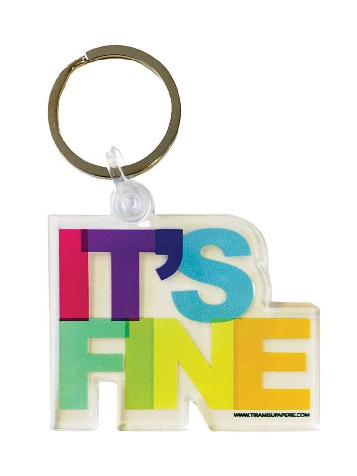 Het is een fijne sleutelhanger voor wholesale door Tiramisu Paperie