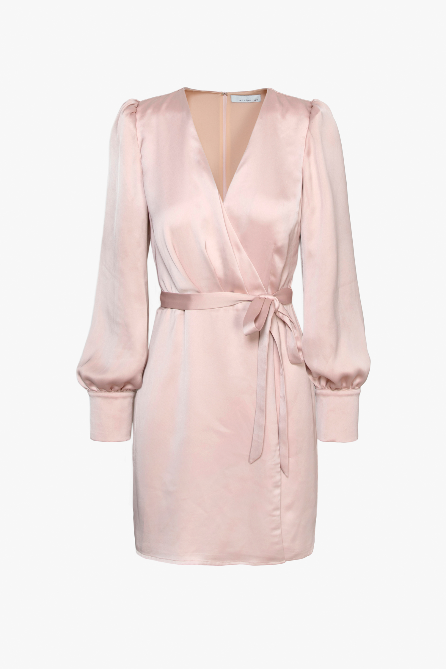 Adelyn Rae - Wholesale Dress - Women's - Abby Faux Wrap Short Dress3