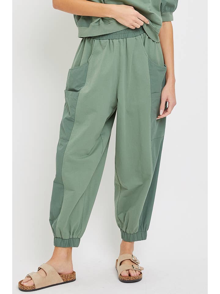 Sweet Lovely by Jen - Wholesale Lounge Sweatpants/Joggers - Women's - CASUAL COMFY WIDE-LEG HARMES JOGGERS34