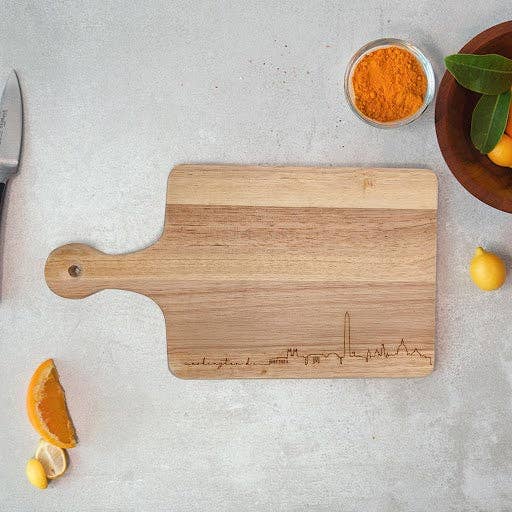 9th Letter Press - Wholesale Cutting Board - City and State Skyline Cutting Board1
