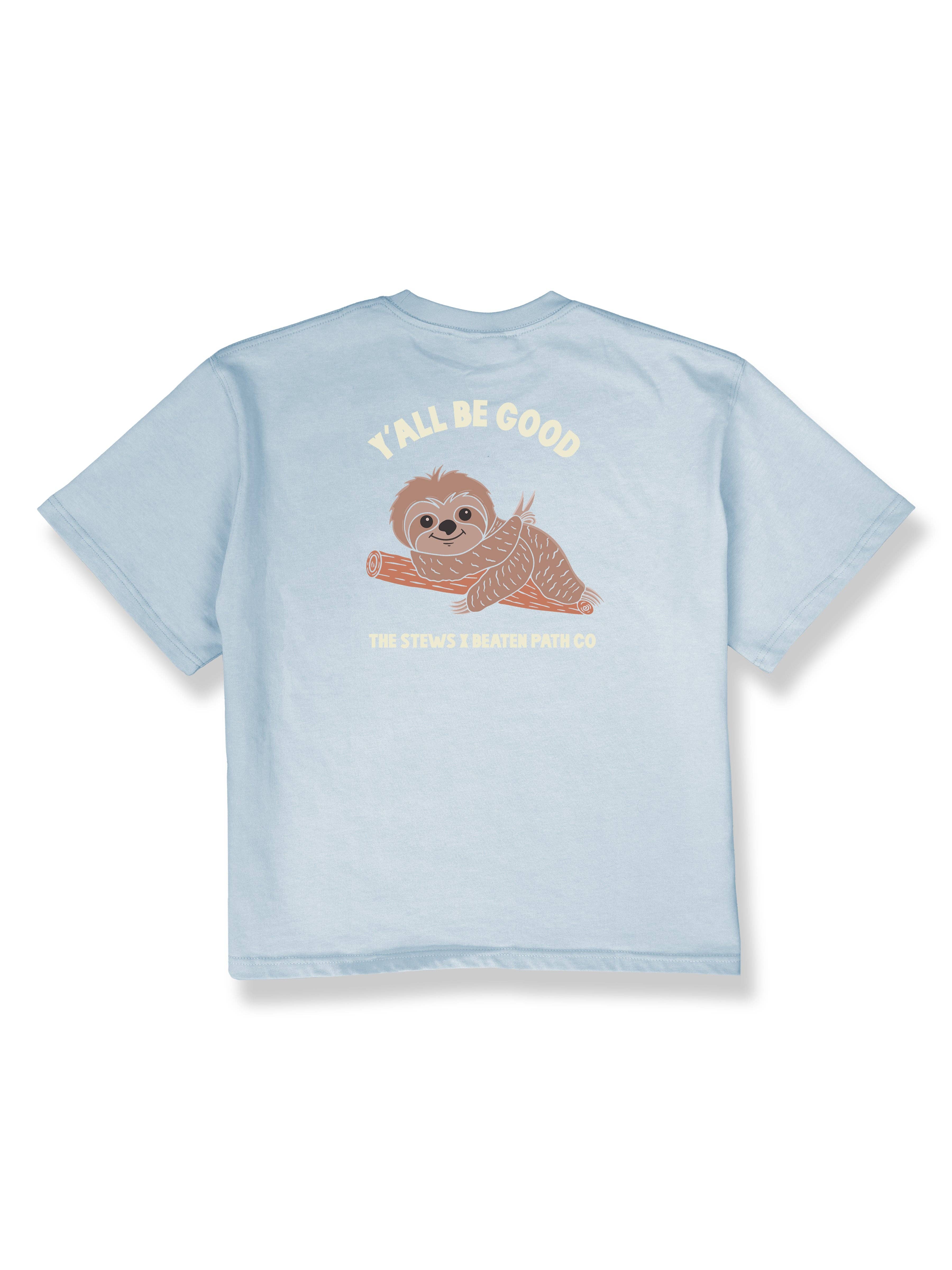 Beaten Path Co – Engroshandel T-shirt med print - Unisex – THE STEWS X BEATEN PATH CO TEE