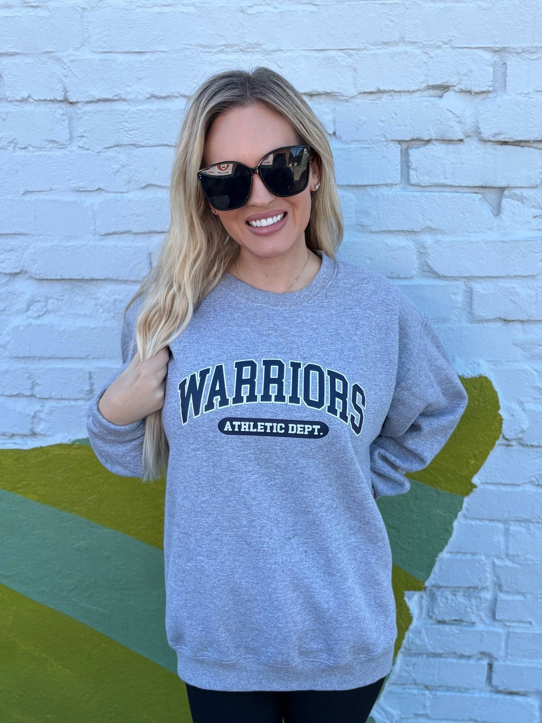 Adelle Linen - Wholesale Graphic sweatshirt – Women’s - MASCOT ATHLETIC DEPT. CREW