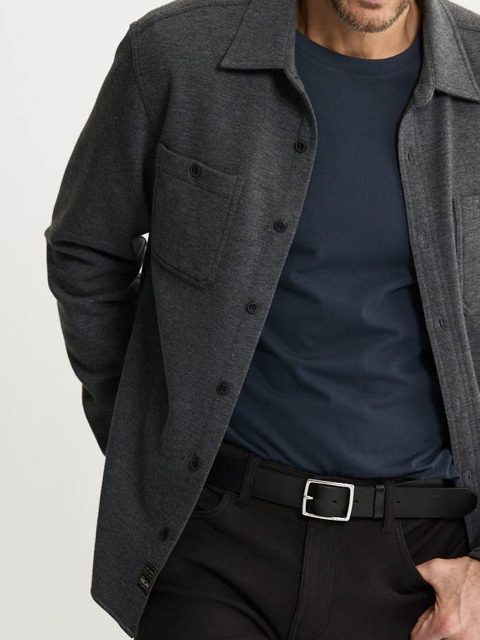 JACHS NY - Wholesale Button Down Shirt - Men's - Soft Touch Fleece Workshirt7