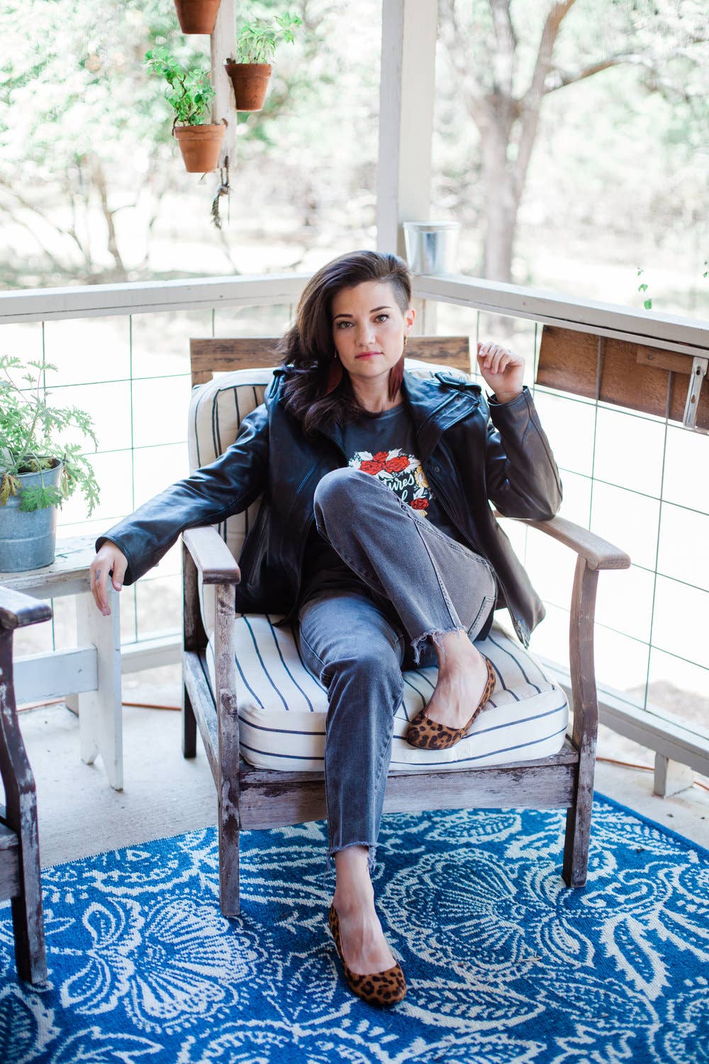 Waterloo Style - Wholesale Dangle Earrings - The SoCo Brown Leather Earrings2