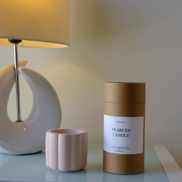 Pearled candle for wholesale by Hormscent