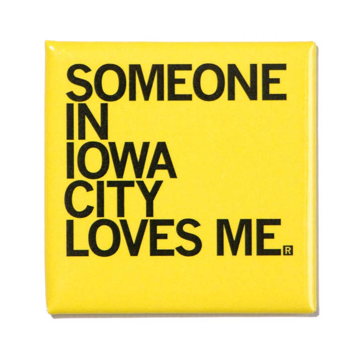 Ímã de metal IC de alguém me ama por atacado de RAYGUN