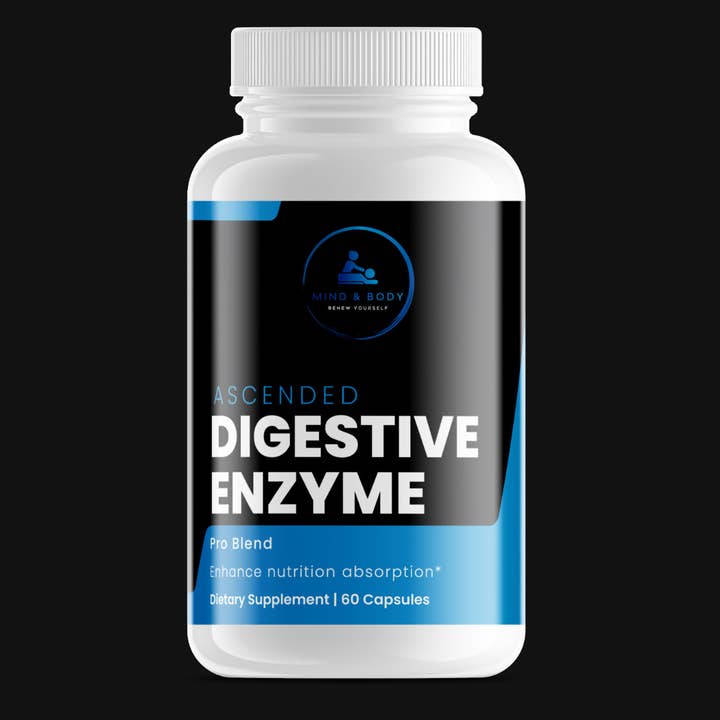 Ascended Digestive Enzyme Pro Blend for wholesale by Mind & Body Therapy LLC