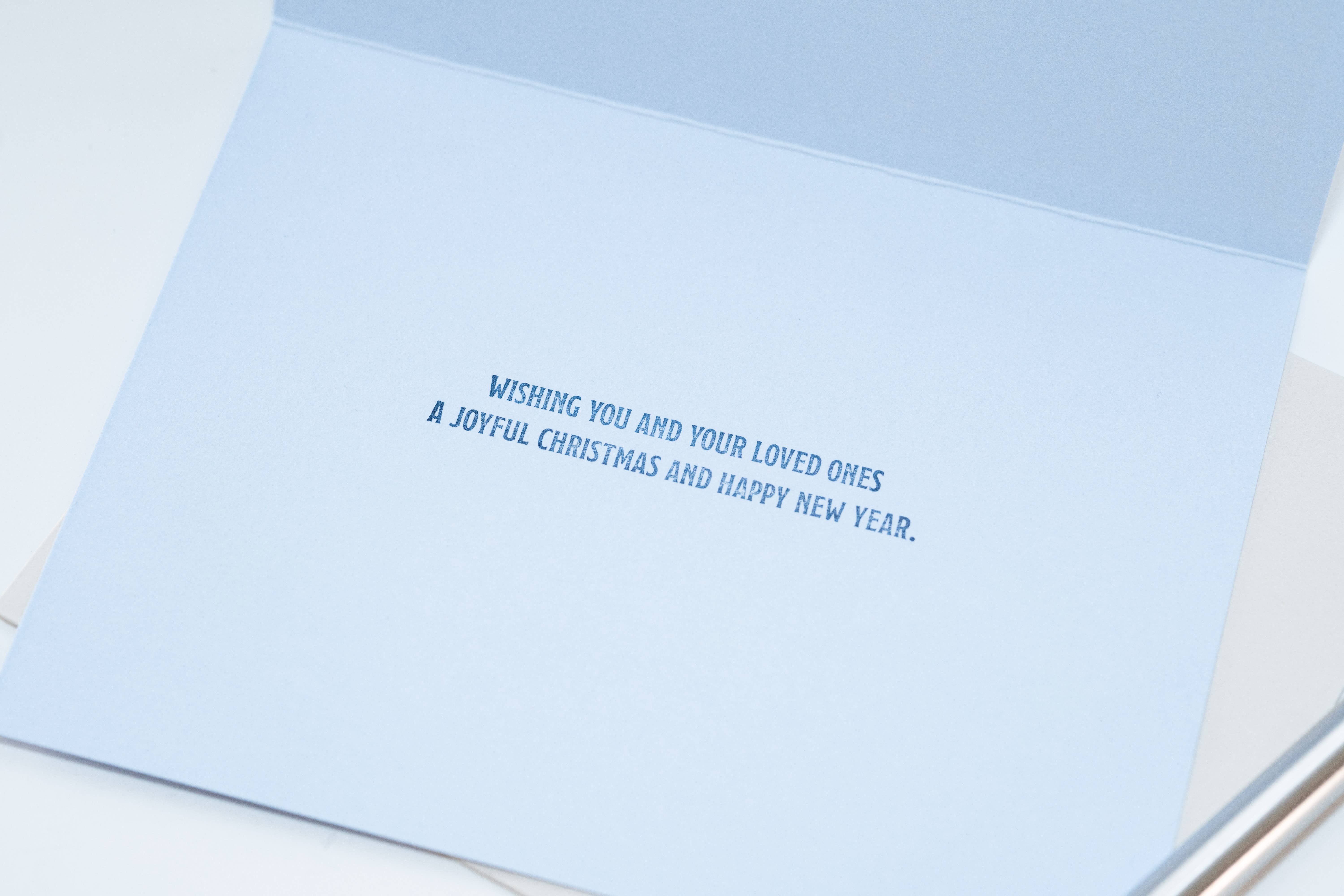 Andoria Paper - Wholesale Christmas Card - Christmas Penguins Card4