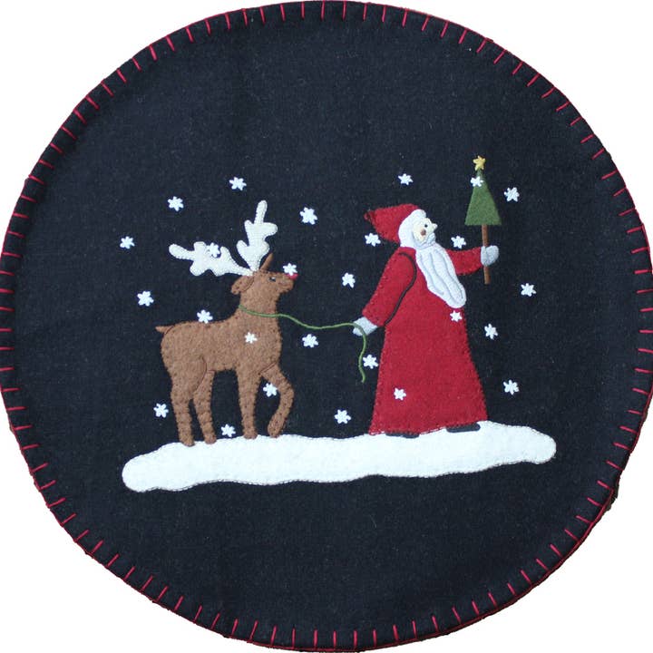 Mantel para velas Christmas Friends para venta al por mayor de Home Collections by Raghu