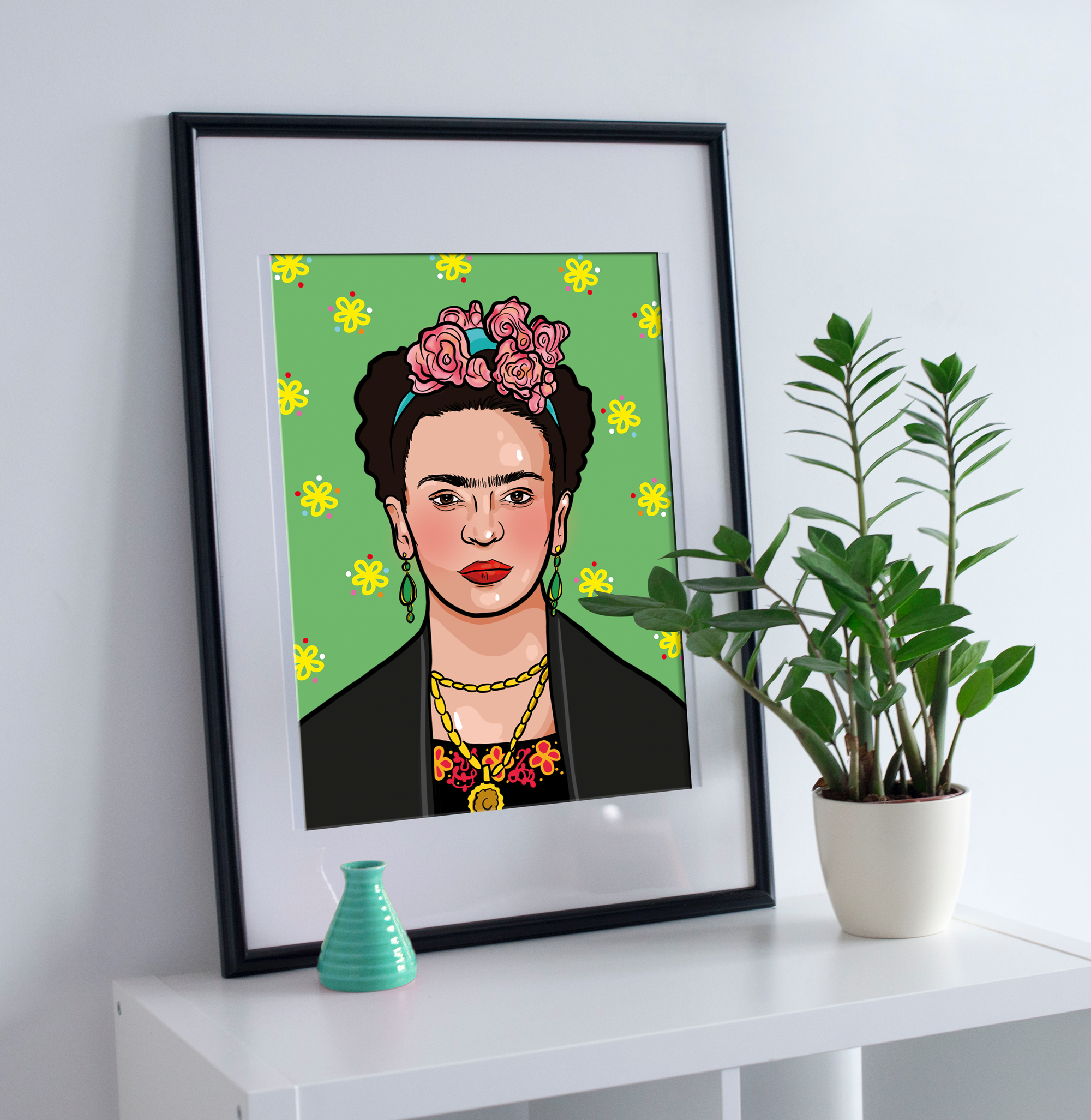 Studio Soph (We Pay Your Import Fees - We Ship DDP) - Wholesale Art Print - Frida Art Print A4 Format2