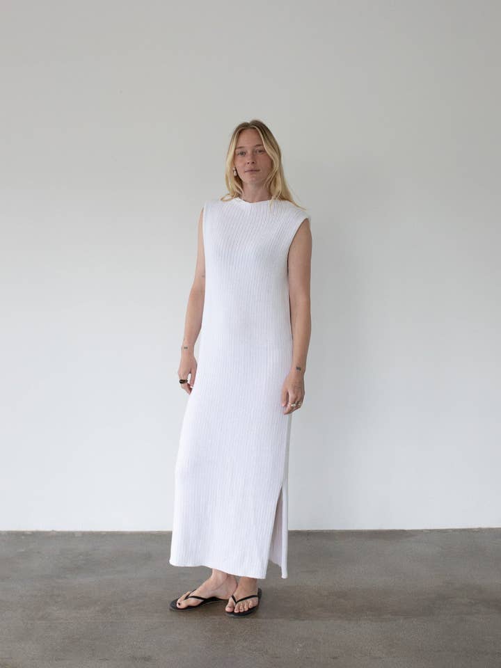 Ribbed Knit Dress for wholesale by Honest Cotton