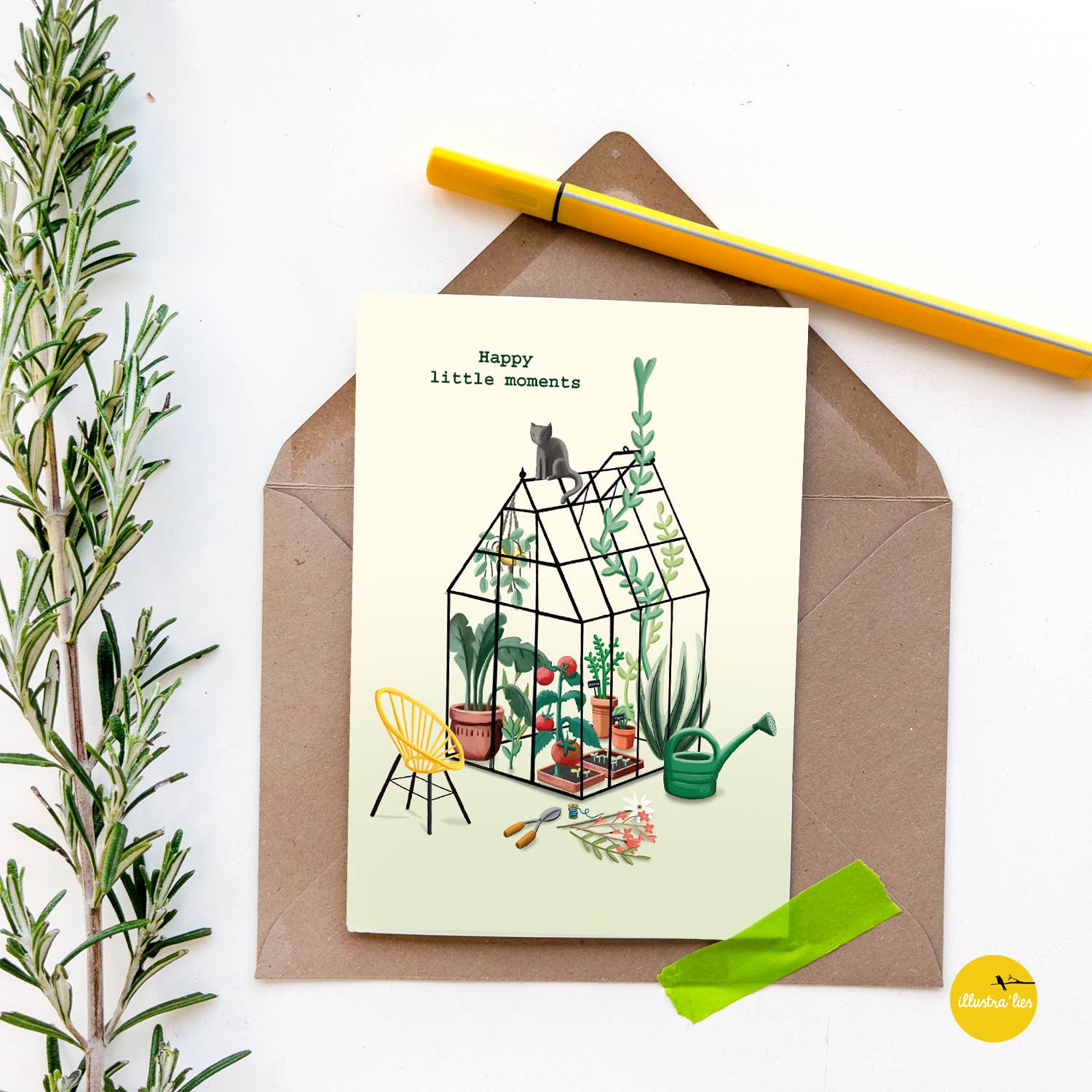 illustralies - Wholesale Everyday Greeting Card - Wenskaart - Gelukkige kleine momenten1