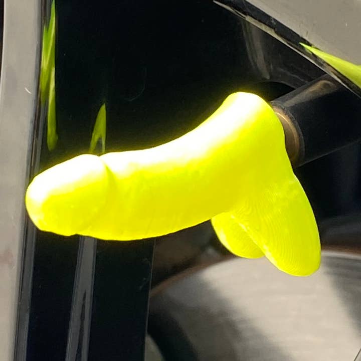 ¡Amarillo NEÓN! Novedades de Penis Dick Valve Stem para venta al por mayor de NumanPrints