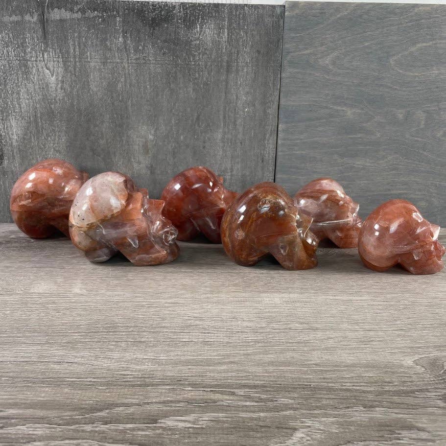 Keystone Crystals - Wholesale Spiritual Stone/Crystal - Assorted Crystal Skulls – Bulk Lot for Gift Shops78