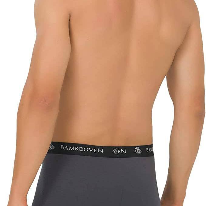 Bambooven - Wholesale Underwear - Men's - Men’s Bamboo Trunks with Pouch 4-Pack23