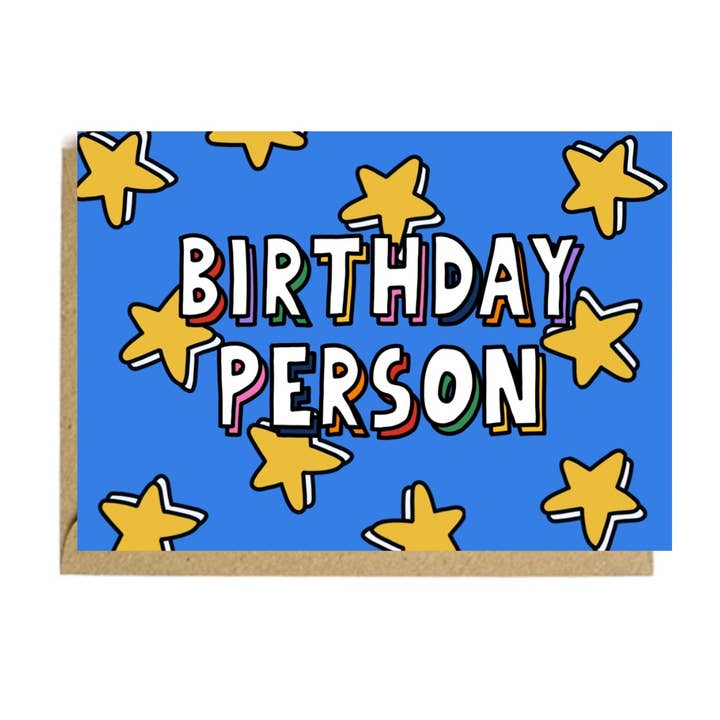 Tarjeta de cumpleaños para persona para venta al por mayor de Marblehead