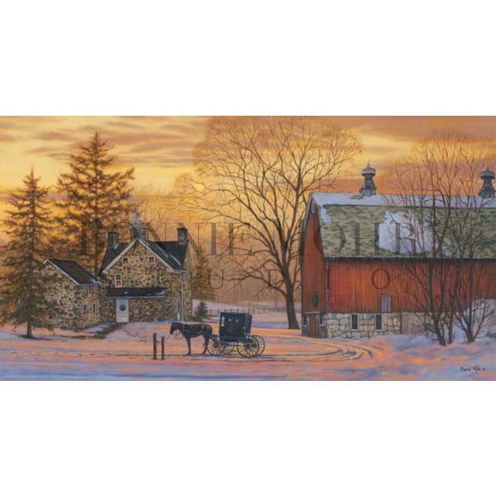 Bonnie Mohr Studio - Wholesale Art Print - Evening Visit1